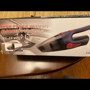 Portable hand held high power mini car vaccum
